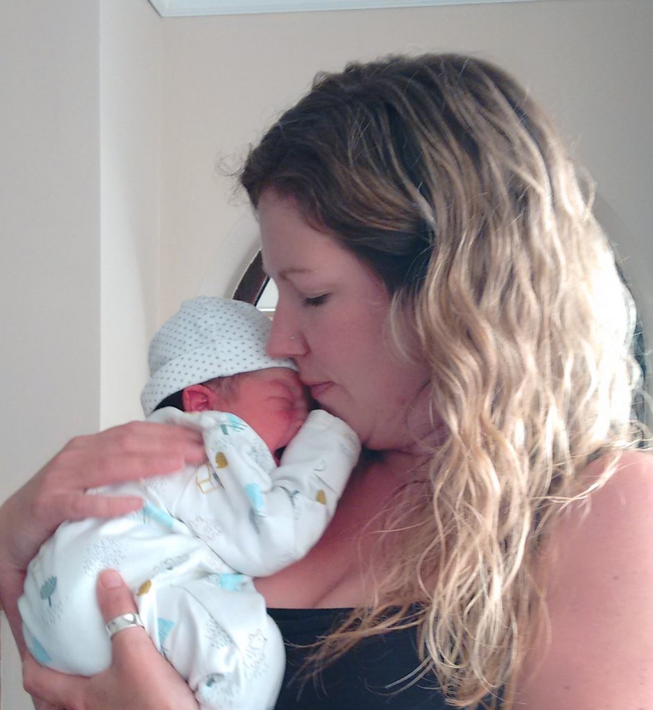 Katie and baby venditti